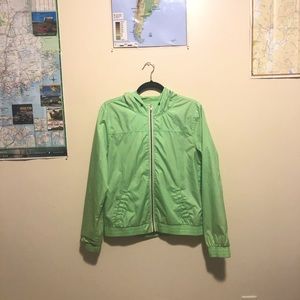 Zip up windbreaker